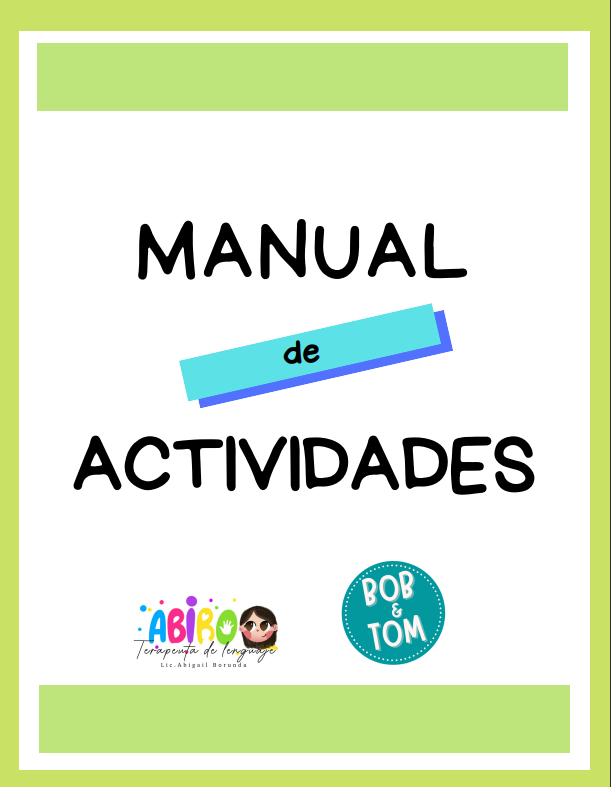 MANUAL DE ACTIVIDADES